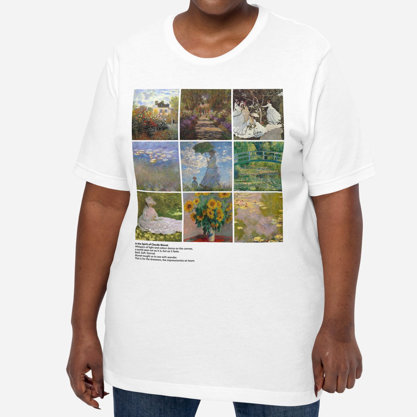 Monet Masterworks Grid T-Shirt