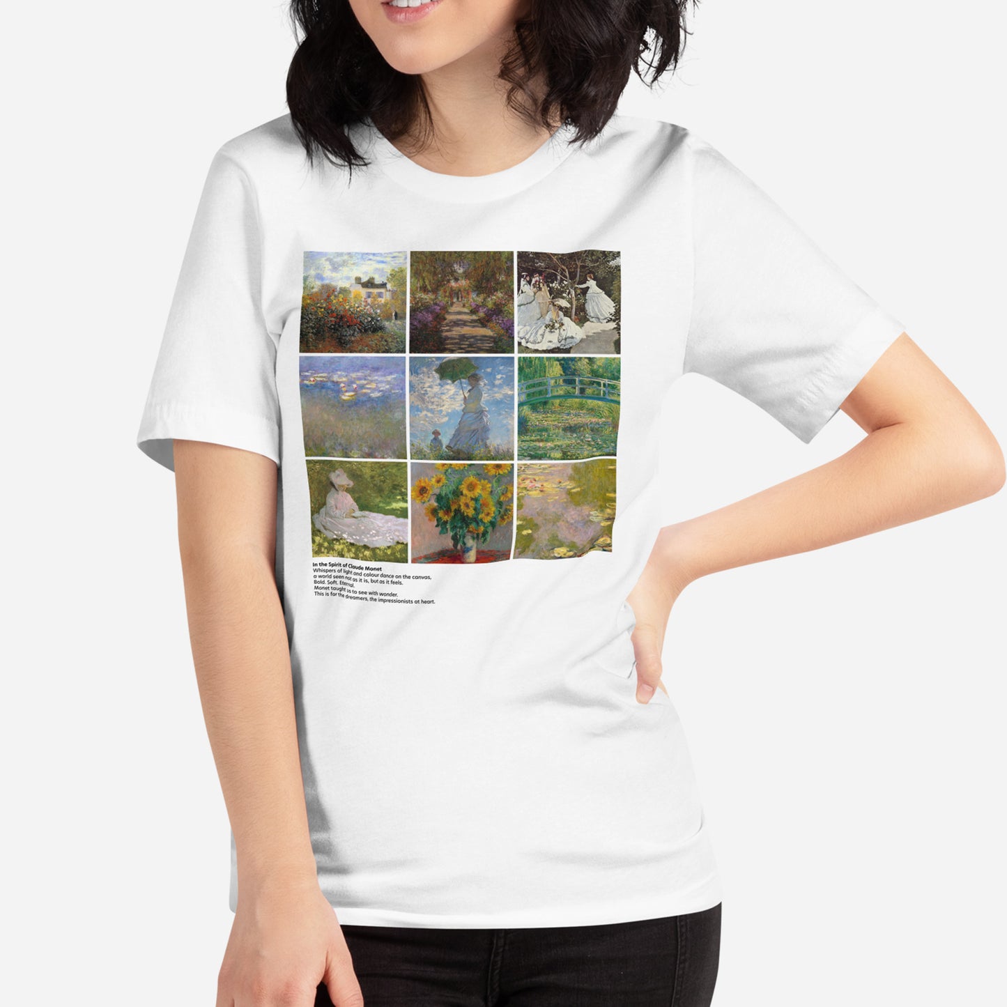 Monet Masterworks Grid T-Shirt